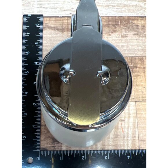 Vintage Mid Century Modern Syrup Dispenser Chrome & Plastic - Picture 4 of 5